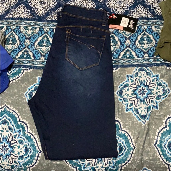 Dark Blue High Rise Better Butt Jeans - Picture 2 of 2